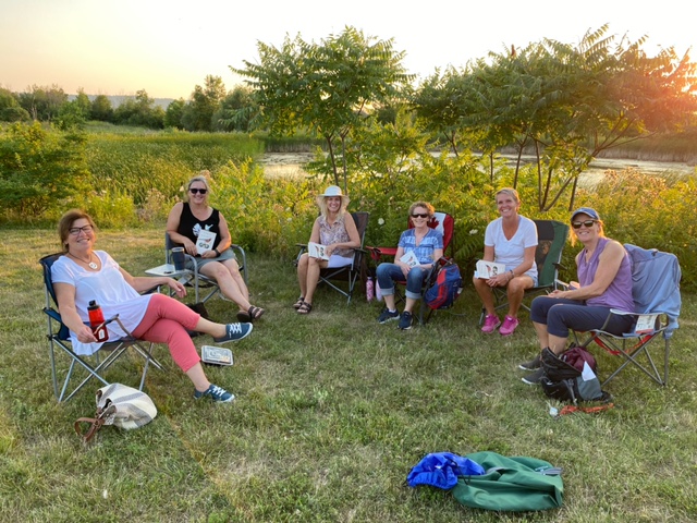 Book club at Grimsby Wetlands