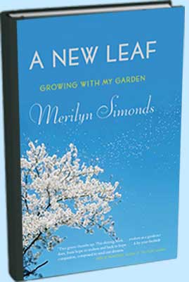 BooK cover: A New Leaf: Growing With My Garden by Merilyn Simonds