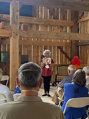 Merilyn Simonds, Woman, Watching book launch